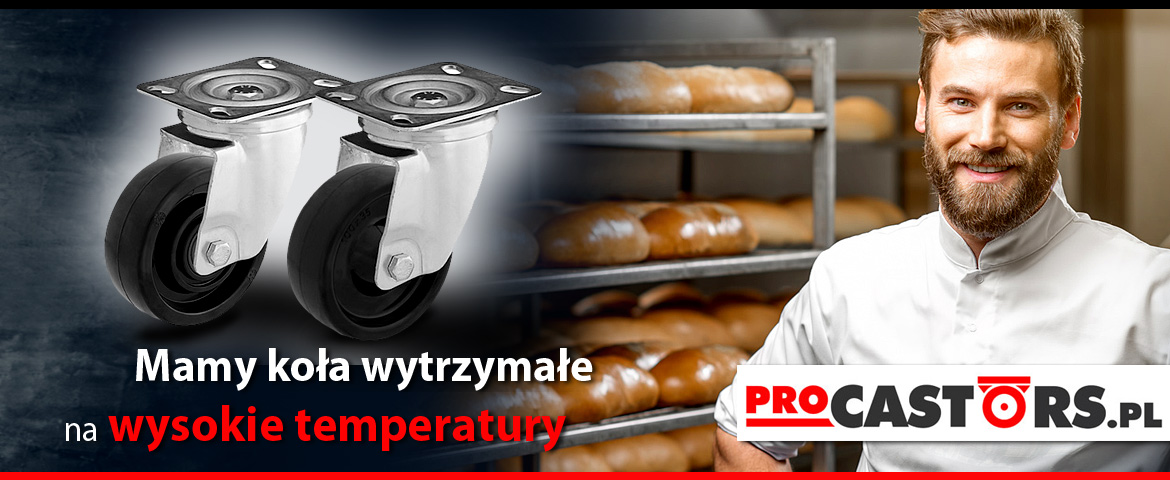 Kółka przemysłowe temperaturowe MTW