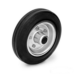 Steel - rubber wheel SG 160/20W / wheel diameter 160 mm / roller bearing / Load capacity 180 kg