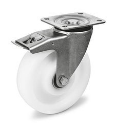 Fixed wheel heavy duty castor TPW-ALPU 160K 600kg