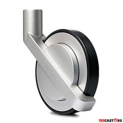 Swivel caster GEA 80 Zamak/ rubber / ABS / Load capacity 45kg MANY COLORS