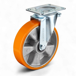 500 kg Kółka do wózka transportowe 200 mm obrotowe do dużych obciążeń KPM-ALPU 200K