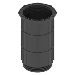 100 mm spacer sleeves.