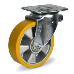 Swivel heavy duty wheel with brake KPW-ALPU 200K - 800 kg
