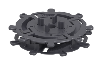 Adjustable SPIRAL terrace bracket