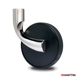 Swivel caster SWING 80 Zamak/ rubber / ABS / Load capacity 45kg MANY COLORS